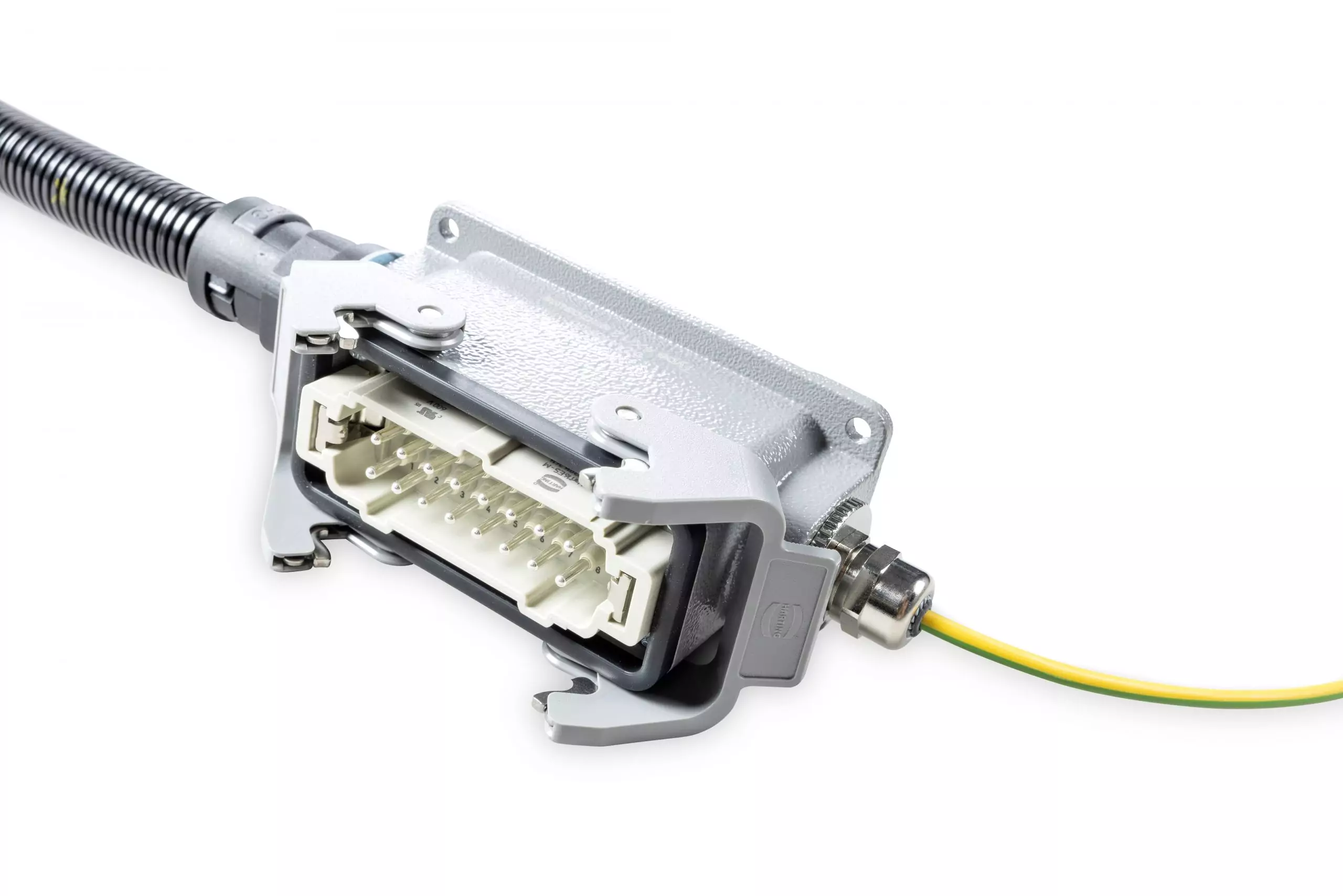 Kabel an einem Stecker
